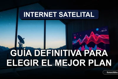 Comparativa de planes de internet satelital en Chile para el año 2026, mostrando cobertura nacional.