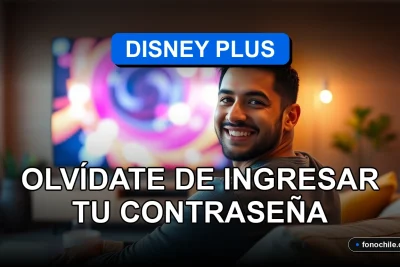 Una persona disfrutando de la comodidad de la sesión iniciada en Disney Plus en su televisor inteligente.