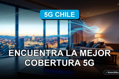 La mejor cobertura de red 5G en Chile para el año 2026, tecnología de velocidad y conectividad.