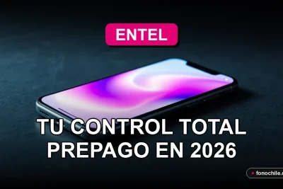 Aplicación Mi Entel en 2026 para control total de planes prepago en un teléfono móvil.
