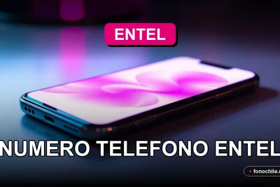 Número de teléfono de Entel Chile, servicio de atención al cliente.
