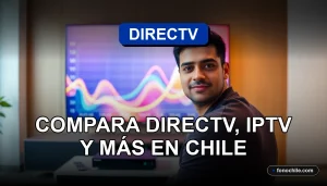 Comparación de servicios de televisión en Chile: DIRECTV, IPTV y más para el año 2026.