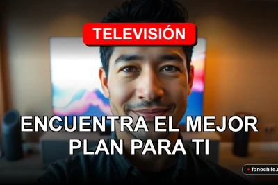 Ofertas de televisión por cable e internet en Chile 2026 comparadas en pantalla con gráficos de colores.