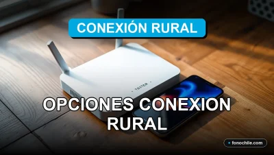 Opciones de internet rural de alta velocidad con cobertura estable para el campo chileno.