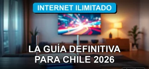 Plan de internet ilimitado para casa en Chile 2026, conexión rápida y estable sin límites de datos.