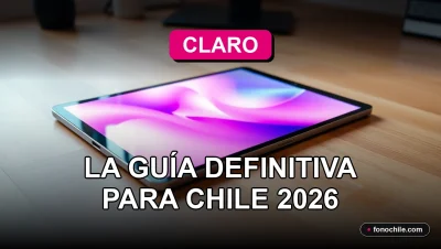 Planos Claro con Netflix en Chile 2026 comparados en una tablet moderna
