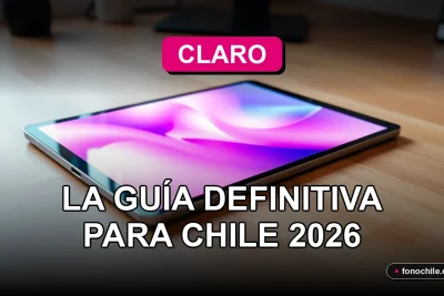 Planos Claro con Netflix en Chile 2026 comparados en una tablet moderna