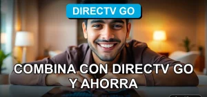 Promoción de telefonía móvil en Chile 2026 combinada con DIRECTV GO para ahorrar en entretenimiento.