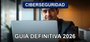 Guía de seguridad para proteger el correo electrónico en Chile con gráficos abstractos de colores en pantalla.