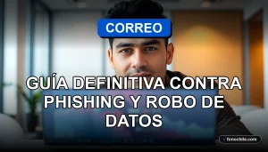 Guía de seguridad para proteger el correo electrónico en Chile contra ataques de phishing y robo de información.