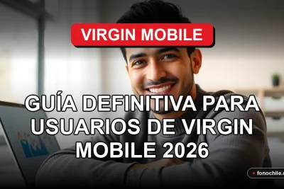 Hombre hispano en Chile sonriendo con confianza, representando la seguridad del correo electrónico de Virgin Mobile en 2026.