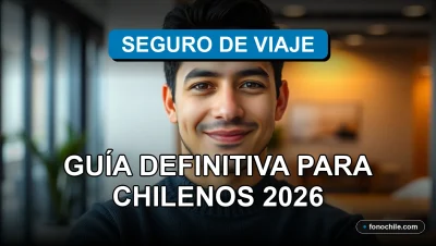 Guía definitiva para chilenos sobre seguros de viaje para largas estadías en el extranjero, mostrando tranquilidad y cobertura.