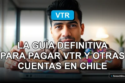 Una guía sencilla para pagar cuentas de servicios como VTR en Chile de forma rápida y segura.