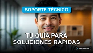 Soporte técnico especializado en Chile para soluciones rápidas de internet y tecnología en el hogar.
