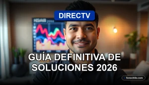 Soporte técnico de DIRECTV Chile resolviendo problemas de televisión por satélite y streaming en 2026.