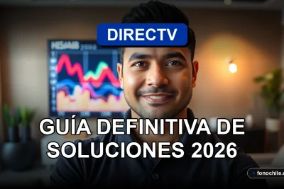 Soporte técnico de DIRECTV Chile resolviendo problemas de televisión por satélite y streaming en 2026.
