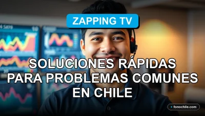 Soporte técnico de Zapping TV en Chile resolviendo problemas comunes de televisión por cable e internet.