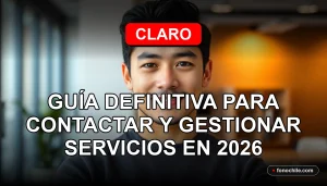Guía definitiva para contactar y gestionar servicios de Claro en Chile en 2026, atención al cliente y soporte.