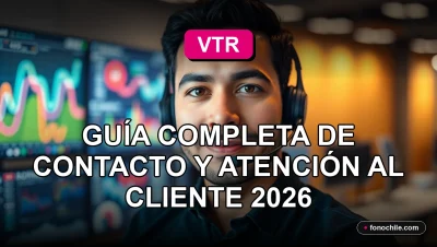 Atención al cliente de VTR 2026, guía de contacto telefónico y soporte técnico.