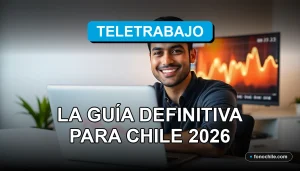 Guía definitiva para conexión estable en teletrabajo en Chile 2026, oficina moderna con tecnología.