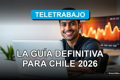 Guía definitiva para conexión estable en teletrabajo en Chile 2026, oficina moderna con tecnología.