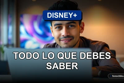 Términos y condiciones de suscripción de Disney+ en Chile para el año 2026, información legal en pantalla.