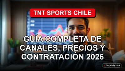 Guía completa de TNT Sports Chile 2026: canales, precios y cómo contratar el servicio de deportes.