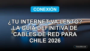 Guía definitiva de cables de red Ethernet Cat 5e, Cat 6 y Cat 7 para mejorar la velocidad de internet en Chile 2026, comparativa técnica.