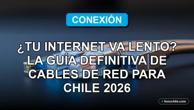 Guía definitiva de cables de red Ethernet Cat 5e, Cat 6 y Cat 7 para mejorar la velocidad de internet en Chile 2026, comparativa técnica.
