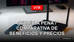 Triple Pack VTR 2026 con beneficios de internet, TV y teléfono fijo en comparativa de precios.